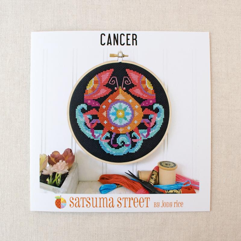 Zodiac Cross Stitch Pattern - Cancer
