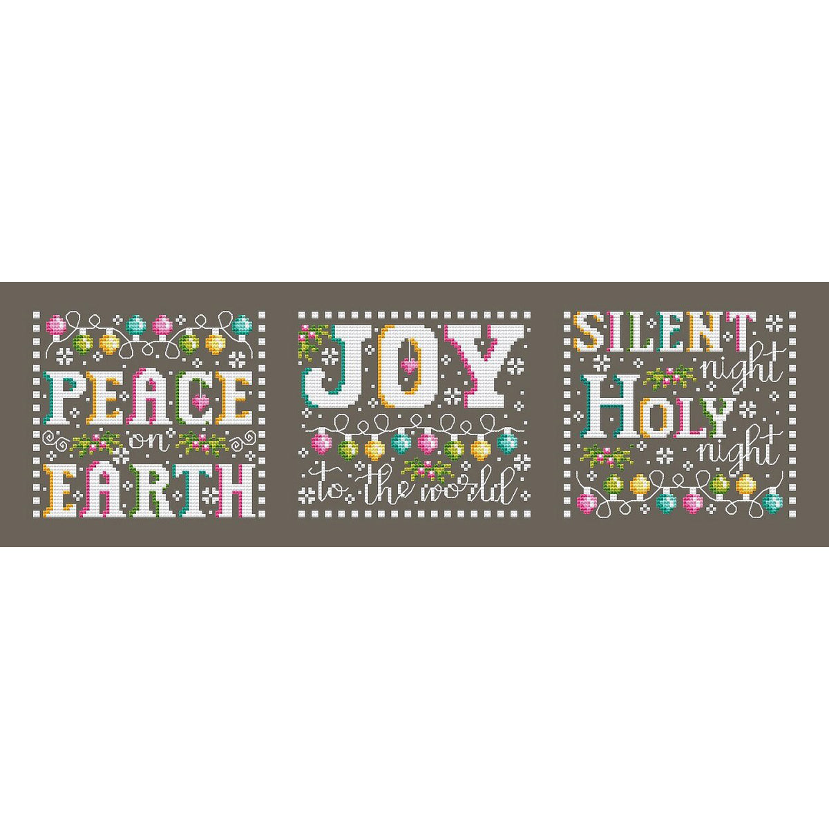 Bright and Merry Cross Stitch Pattern Collection