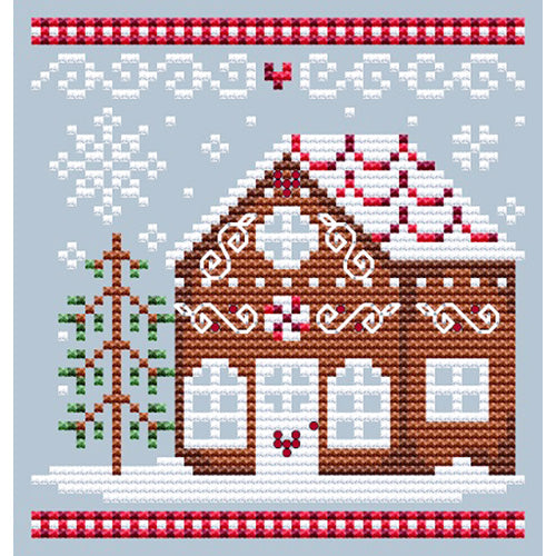 Gingerbread Houses Cross Stitch Pattern Collection
