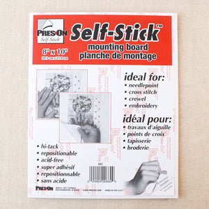Sticky Board Self-Stick Mounting Board-Stitched Modern