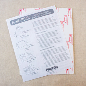 Sticky Board Self-Stick Mounting Board-Stitched Modern