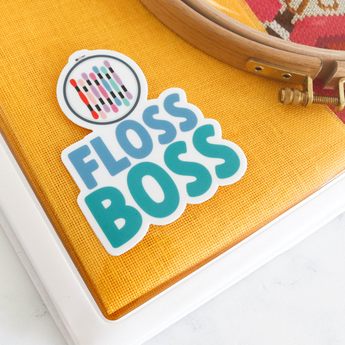 Stitchy Stickers - Floss Boss