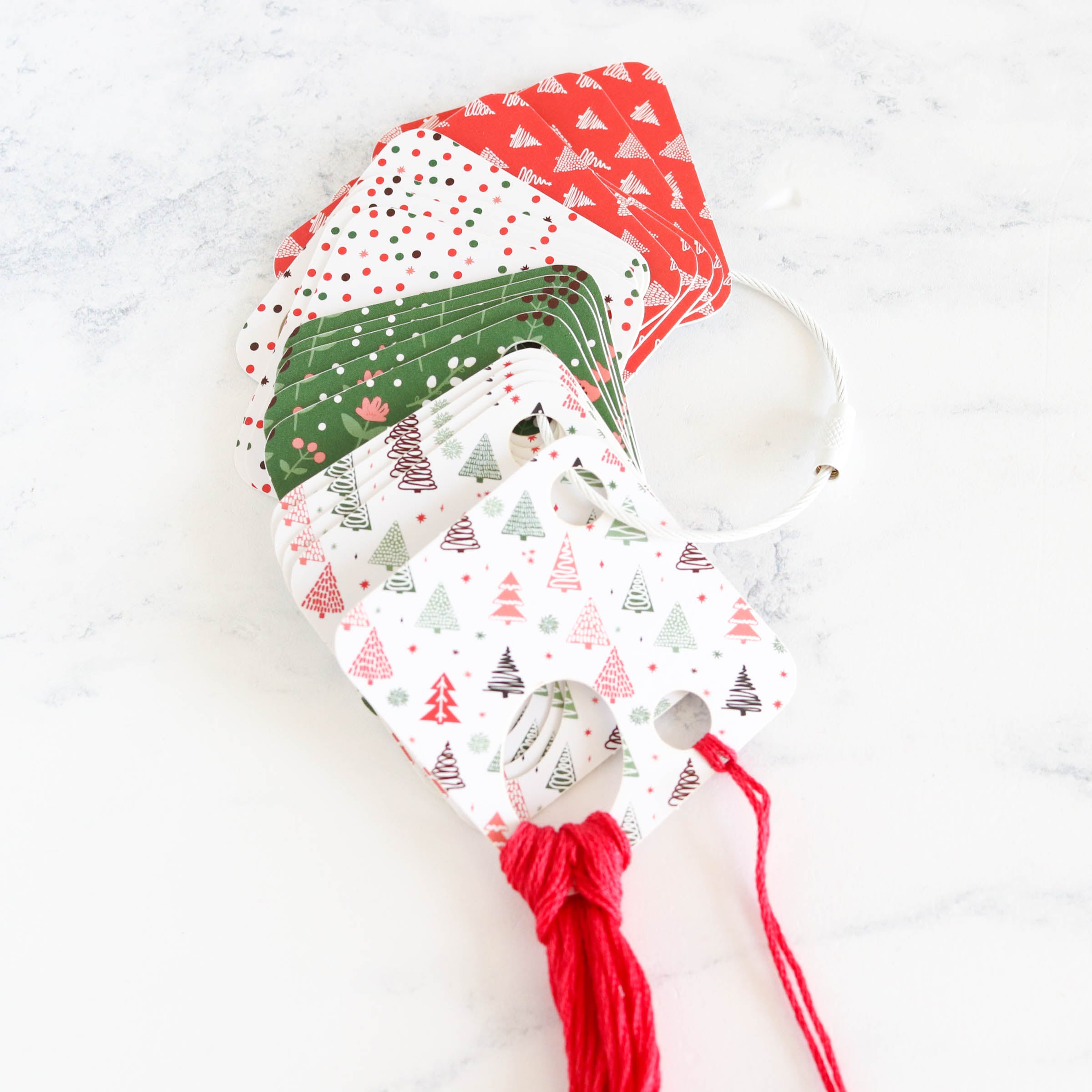 Christmas Embroidery Floss Drop Set - Limited Edition - Stitched Modern