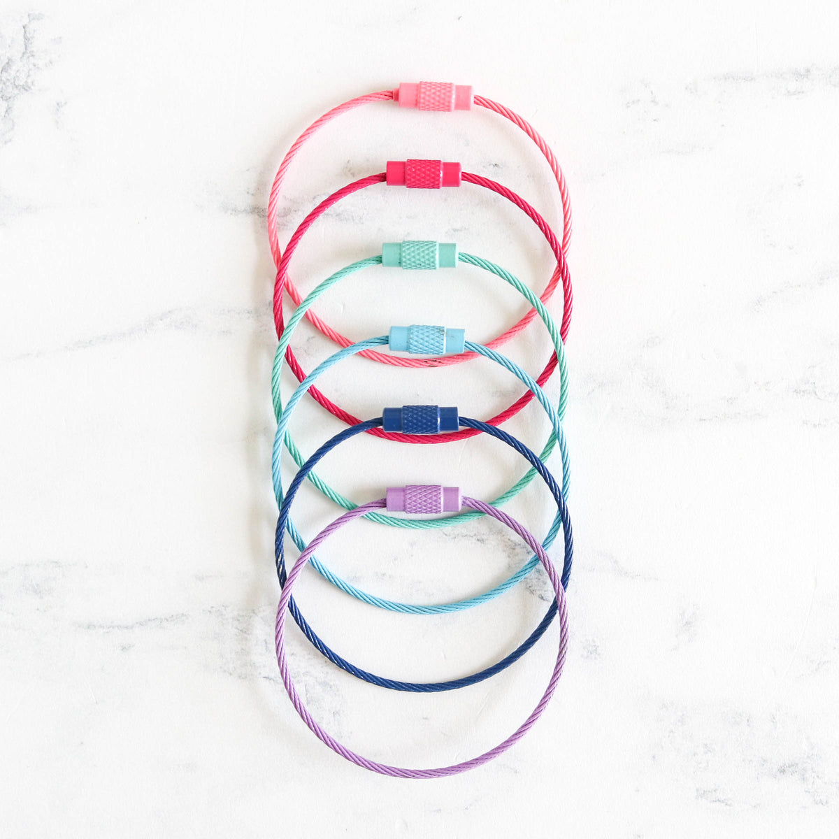 Floss Rings Twist Lock Floss Bobbin Rings - Stitched Modern