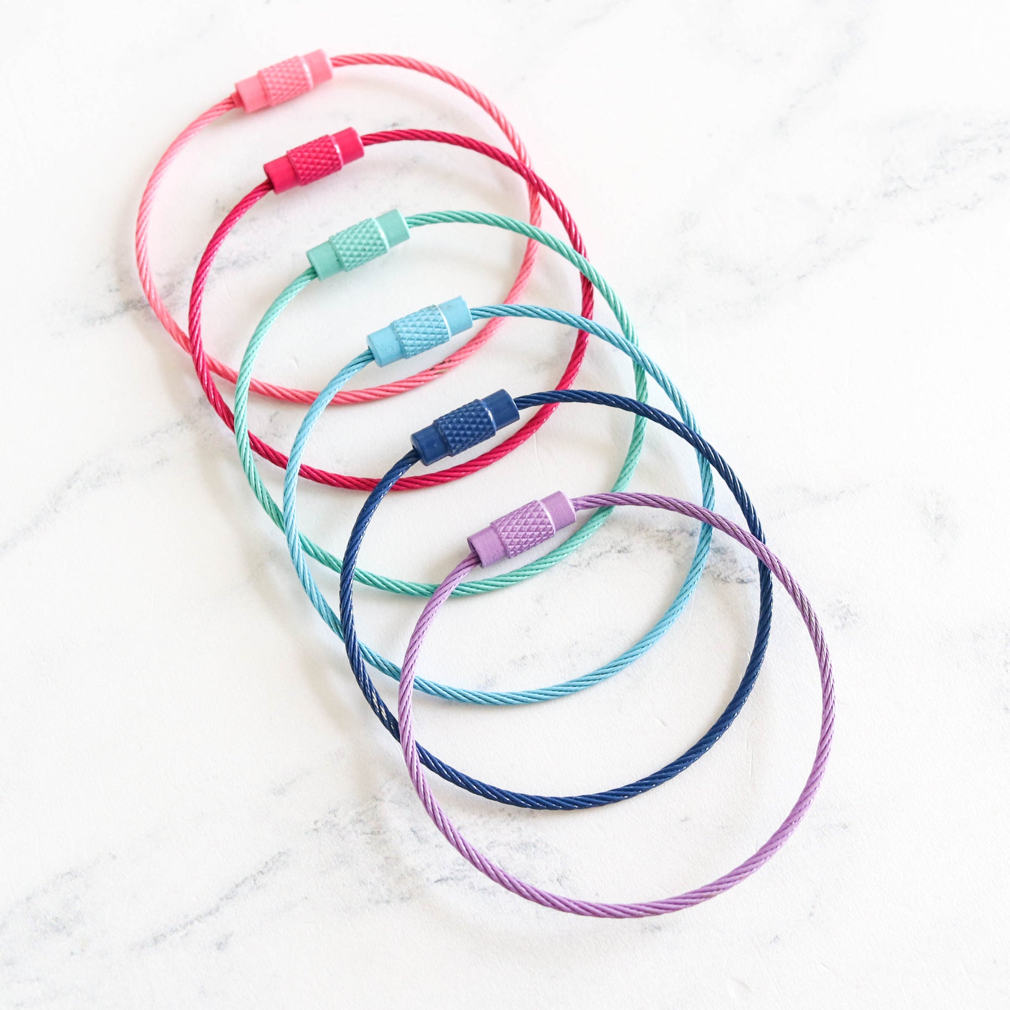 Floss Rings Twist Lock Floss Bobbin Rings - Stitched Modern