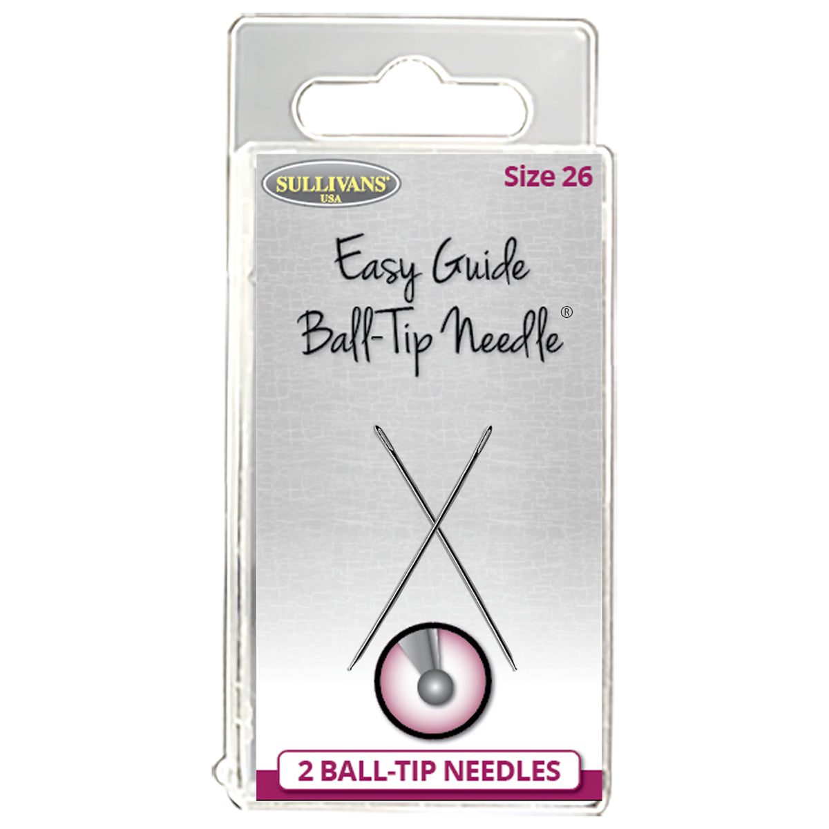 Easy Guide Ball-Tip Needles for Cross Stitch