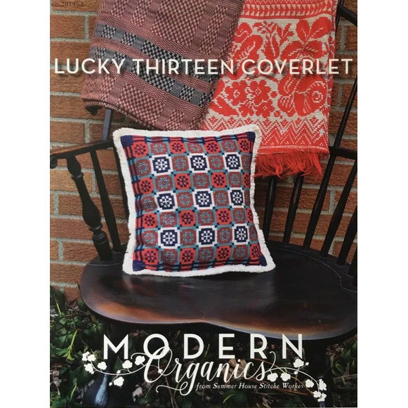 Lucky Thirteen Coverlet Cross Stitch Pattern