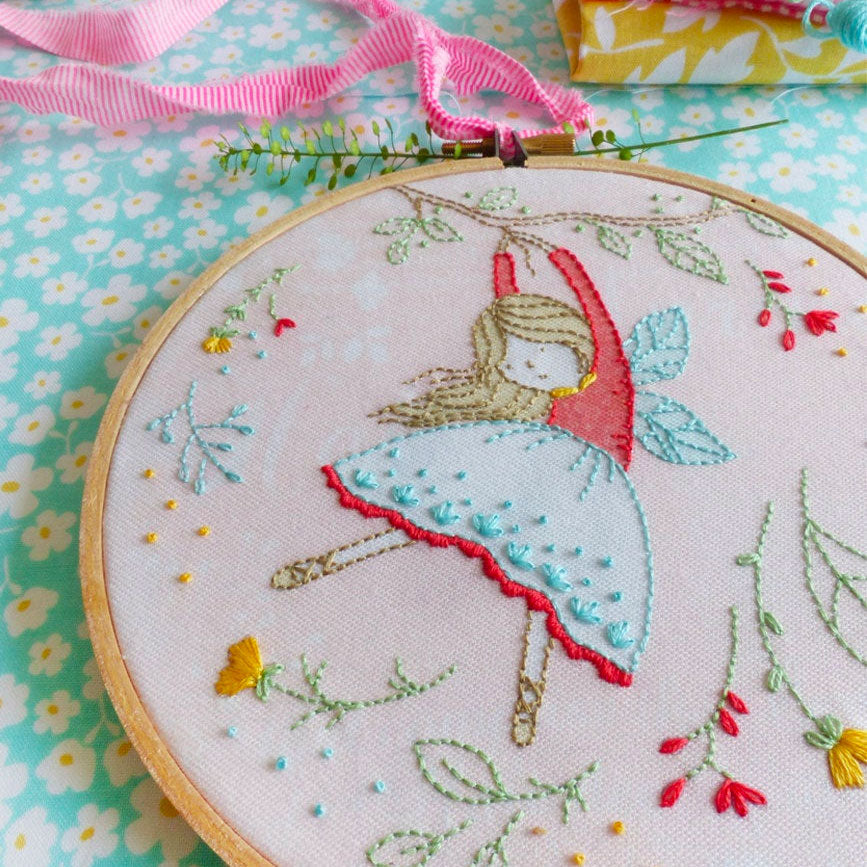 Flying Fairy Hand Embroidery Kit