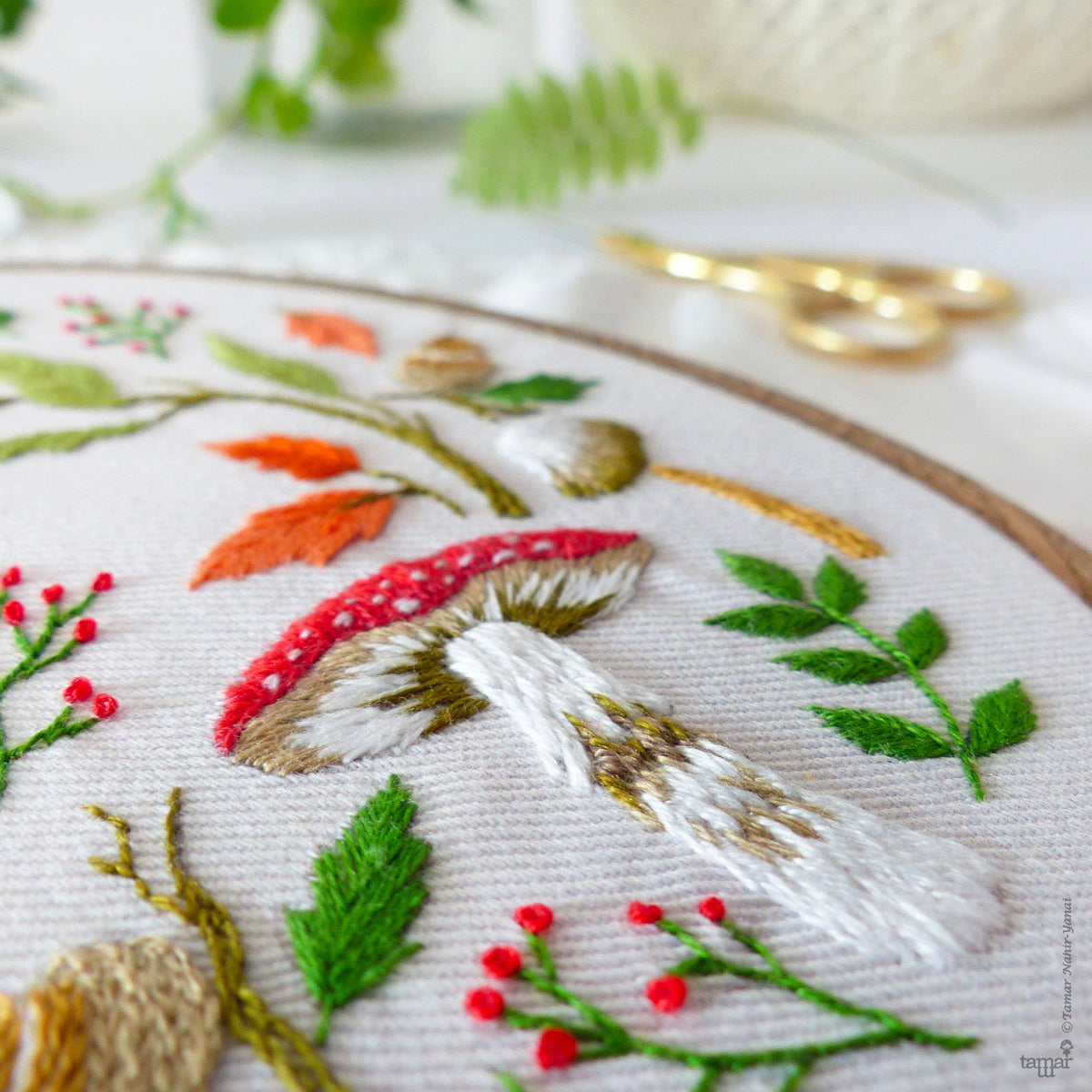Magical Autumn Hand Embroidery Kit
