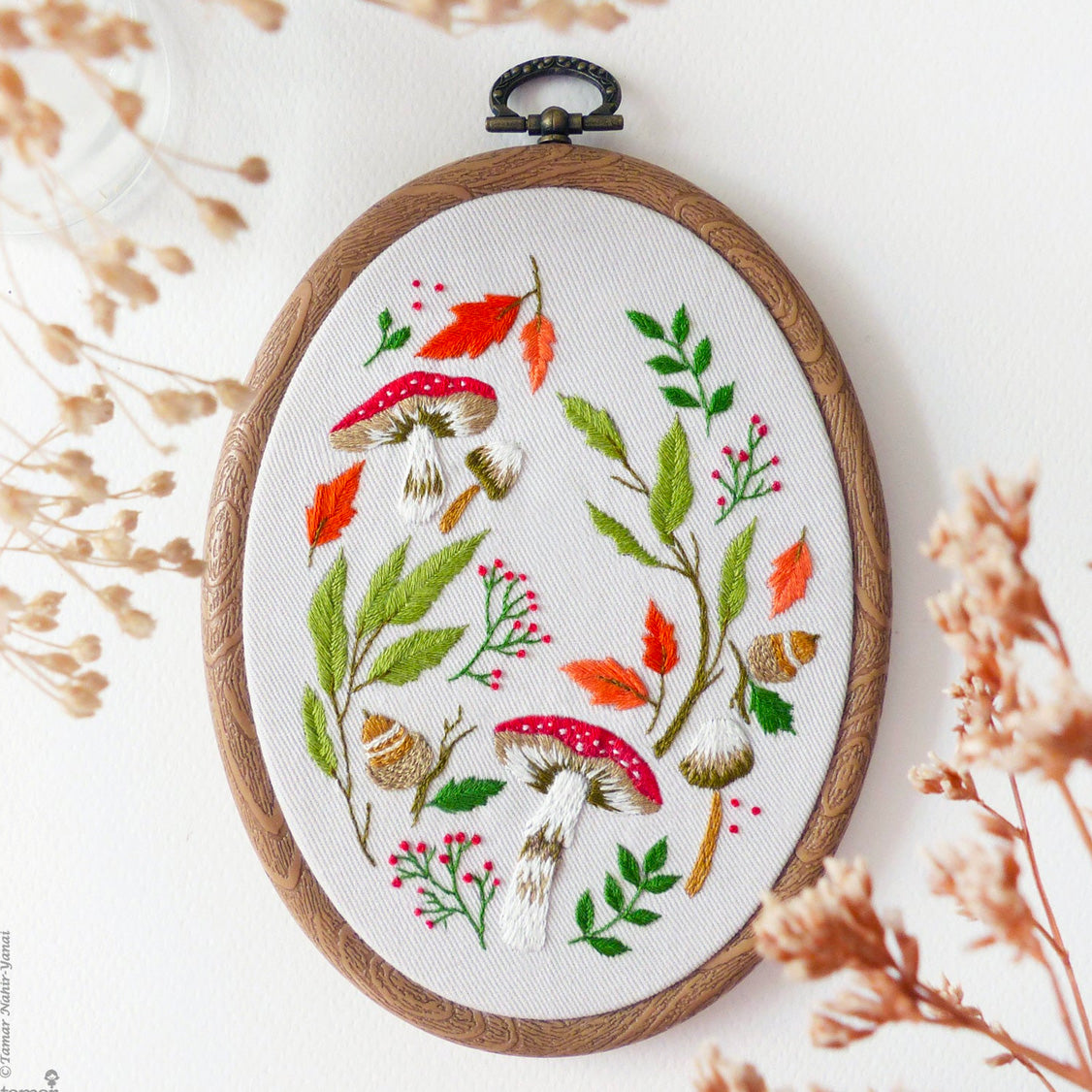 Beginner Embroidery Kit-learn 10 Different Stitches-embroidery Kit