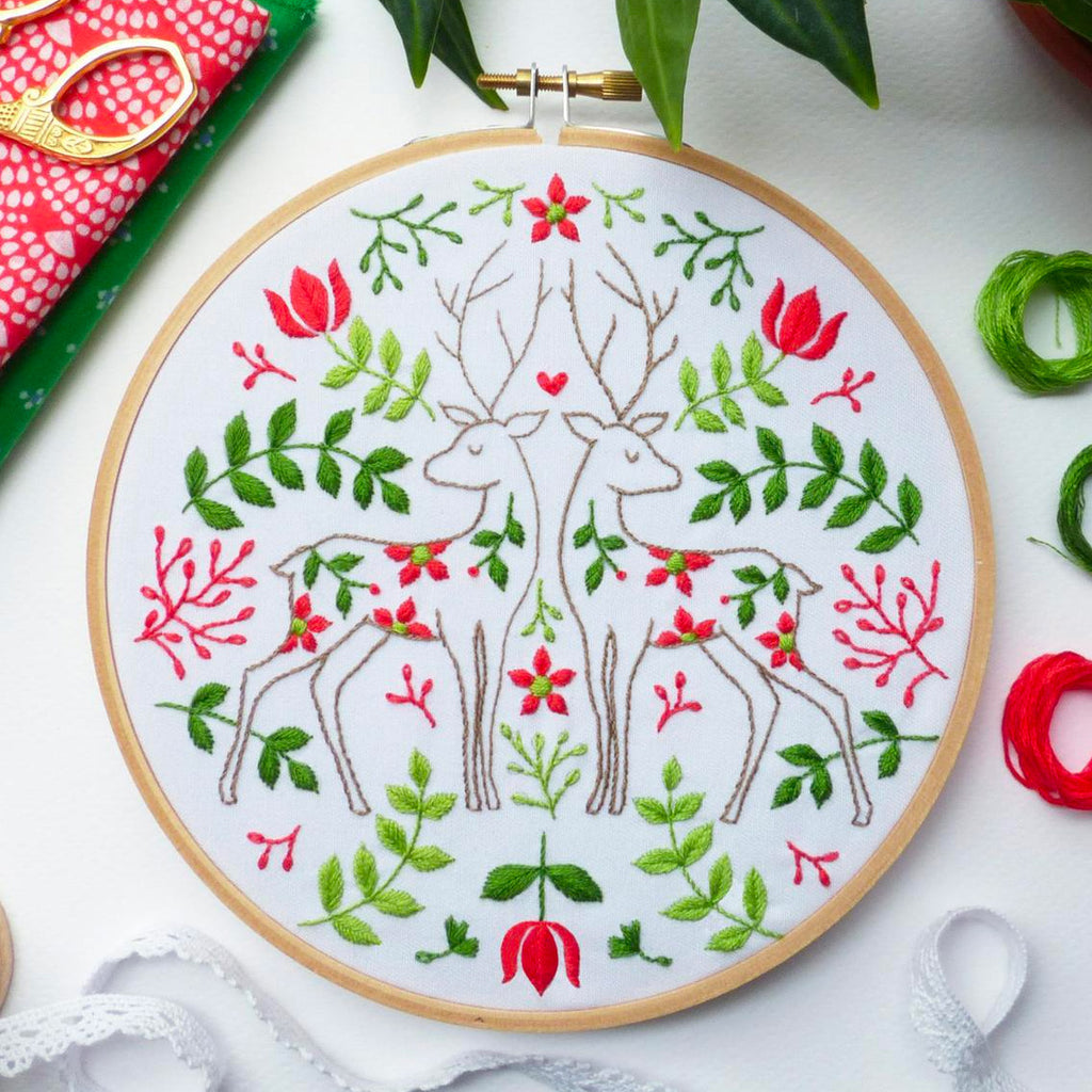 Embroidery Kit With Patterns Thoughtful Design Christmas Embroidery Kit  With Pattern 2 