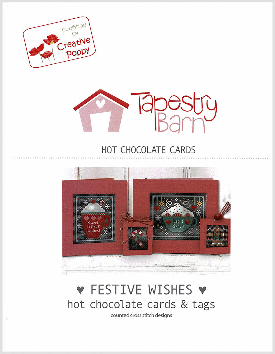 Festive Wishes Hot Chocolate Cross Stitch Pattern