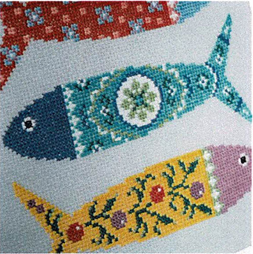 Portuguese Fish Cross Stitch Pattern