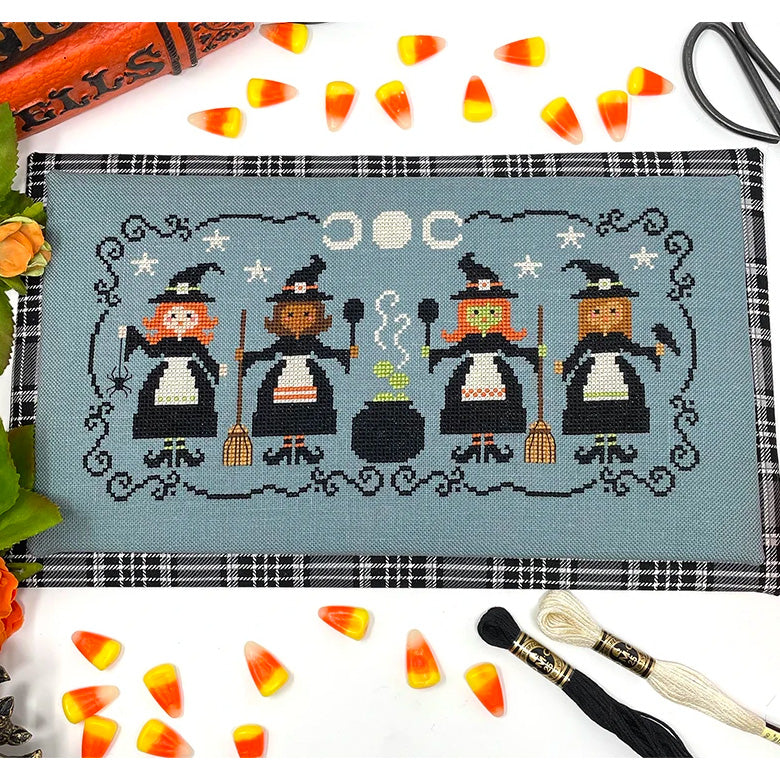 All the Witches Cross Stitch Pattern