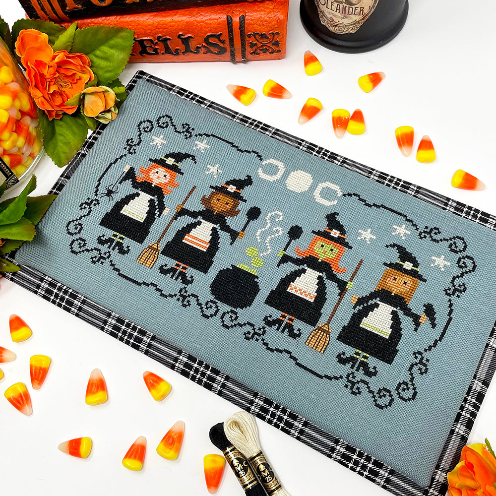 All the Witches Cross Stitch Pattern