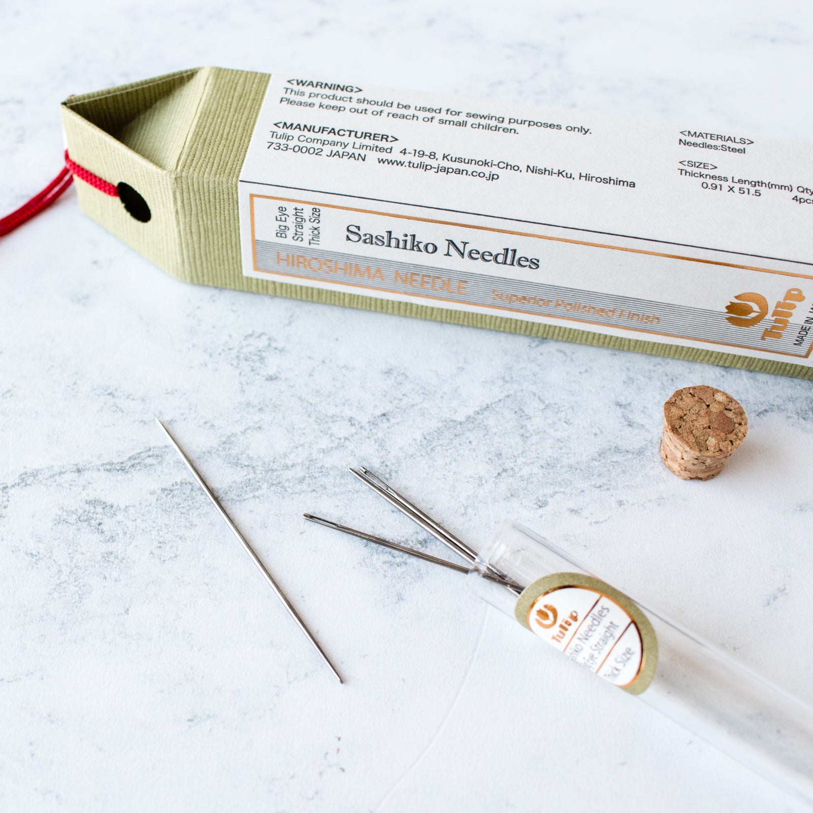Sashiko Needles - A Threaded Needle