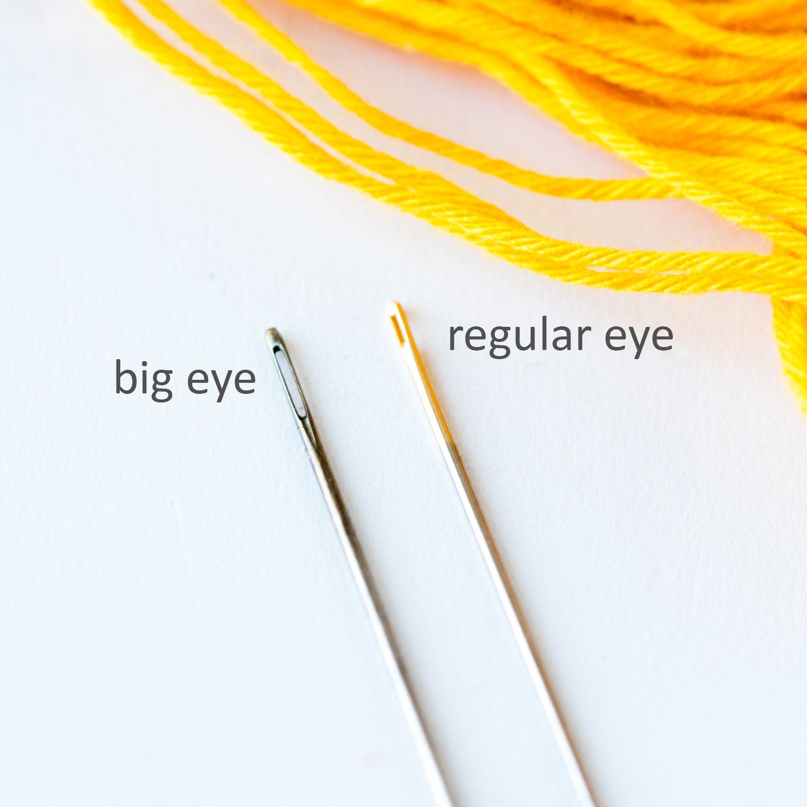 Sashiko Needles Big Eye, Thin – gather here online