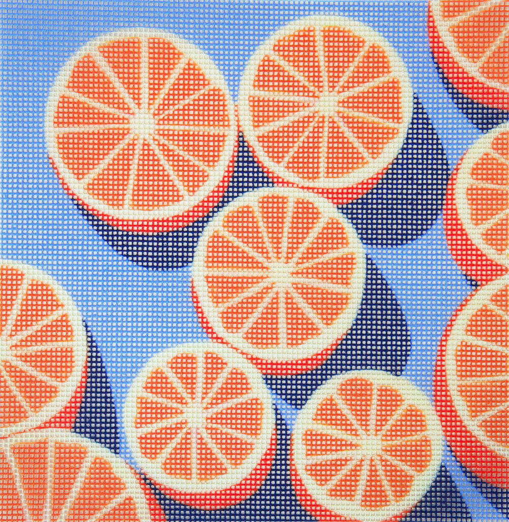 Needlepoint Kit - Agrumes (Oranges)