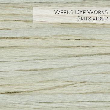 Weeks Dye Works Embroidery Floss - Grits #1092