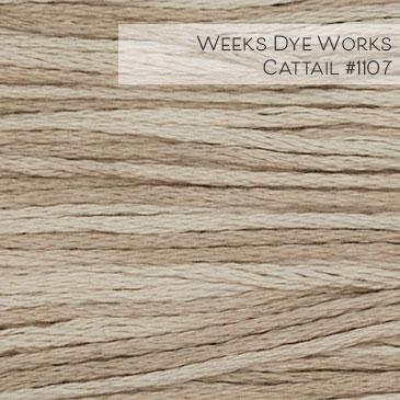 Weeks Dye Works Embroidery Floss - Cattail #1107