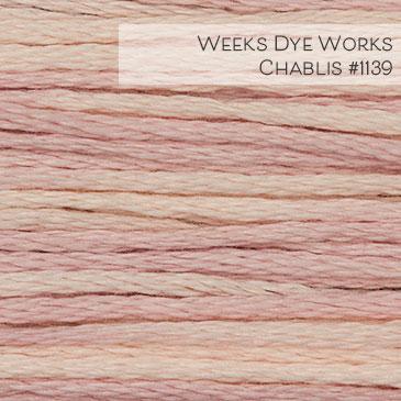 Weeks Dye Works Embroidery Floss - Chablis #1139