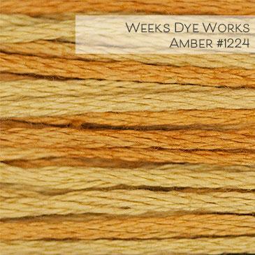 Weeks Dye Works Embroidery Floss - Amber #1224