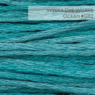 Weeks Dye Works Embroidery Floss - Ocean #1282