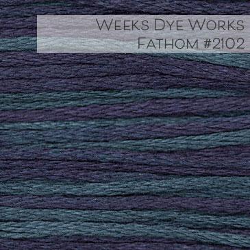 Weeks Dye Works Embroidery Floss - Fathom #2102