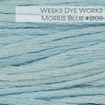 Weeks Dye Works Embroidery Floss - Morris Blue #2109