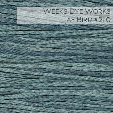 Weeks Dye Works Embroidery Floss - Jay Bird #2110