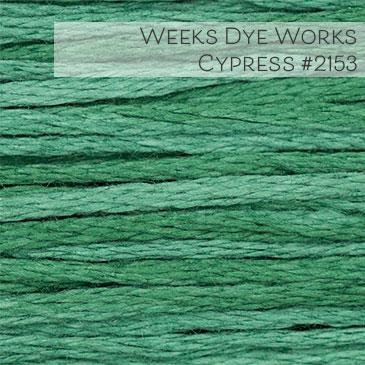 Weeks Dye Works Embroidery Floss - Cypress #2153
