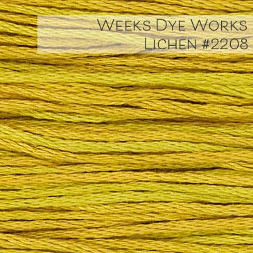 Weeks Dye Works Embroidery Floss - Lichen #2208