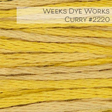Weeks Dye Works Embroidery Floss - Curry #2220
