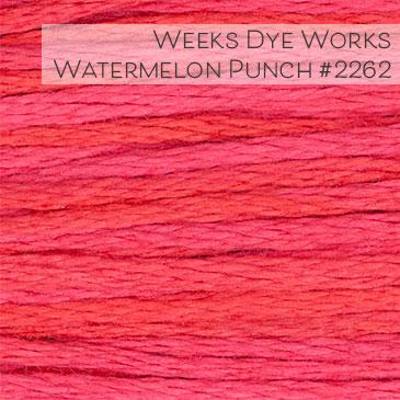 Weeks Dye Works Embroidery Floss - Watermelon Punch #2262