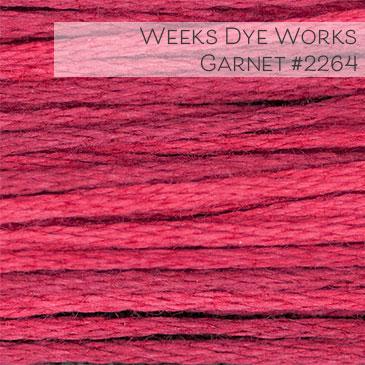 Weeks Dye Works Embroidery Floss - Garnet #2264