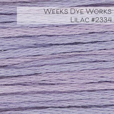 Weeks Dye Works Embroidery Floss - Lilac #2334