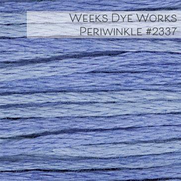 Weeks Dye Works Embroidery Floss - Periwinkle #2337