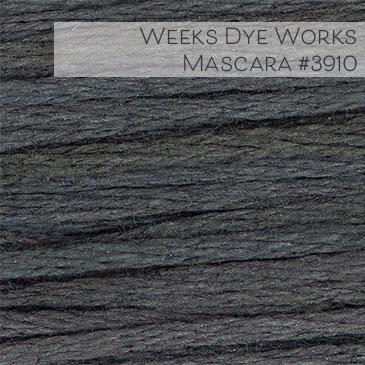 Weeks Dye Works Embroidery Floss - Mascara #3910