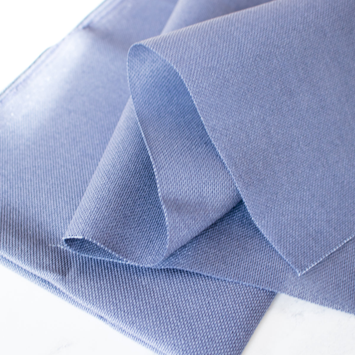 Denim Blue Evenweave Cross Stitch Fabric - 28 count