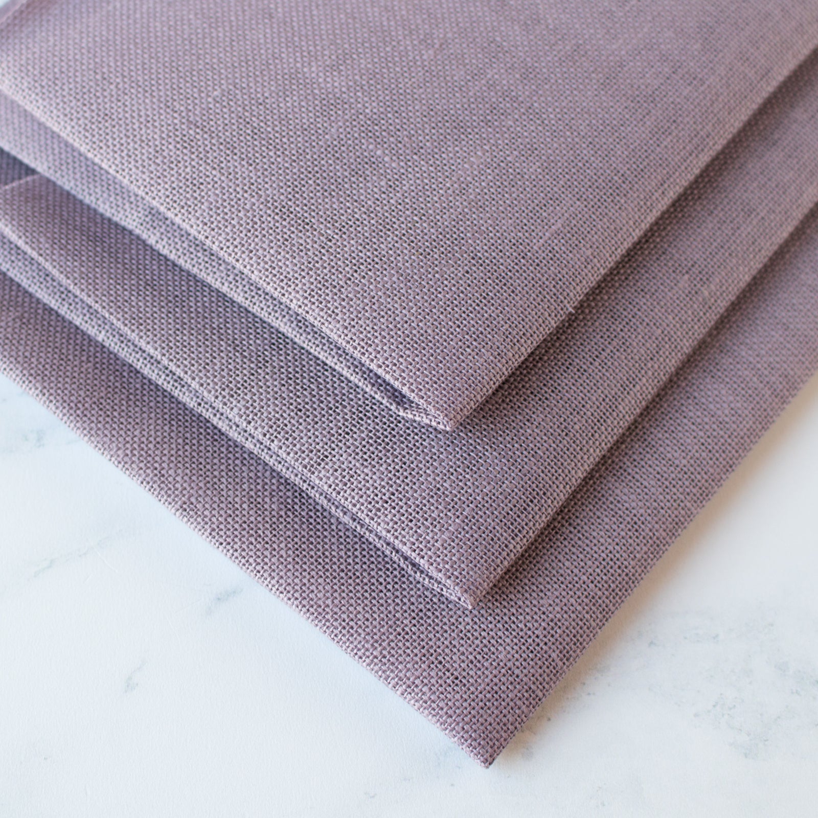 Peaceful Purple Aida Cross Stitch Fabric - 14 count - Stitched Modern