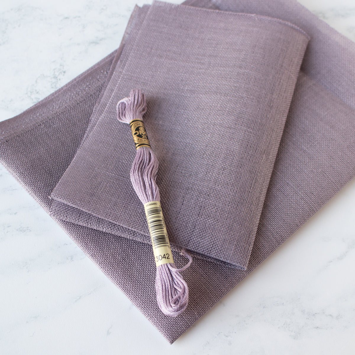 Peaceful Purple Aida Cross Stitch Fabric - 14 count - Stitched Modern