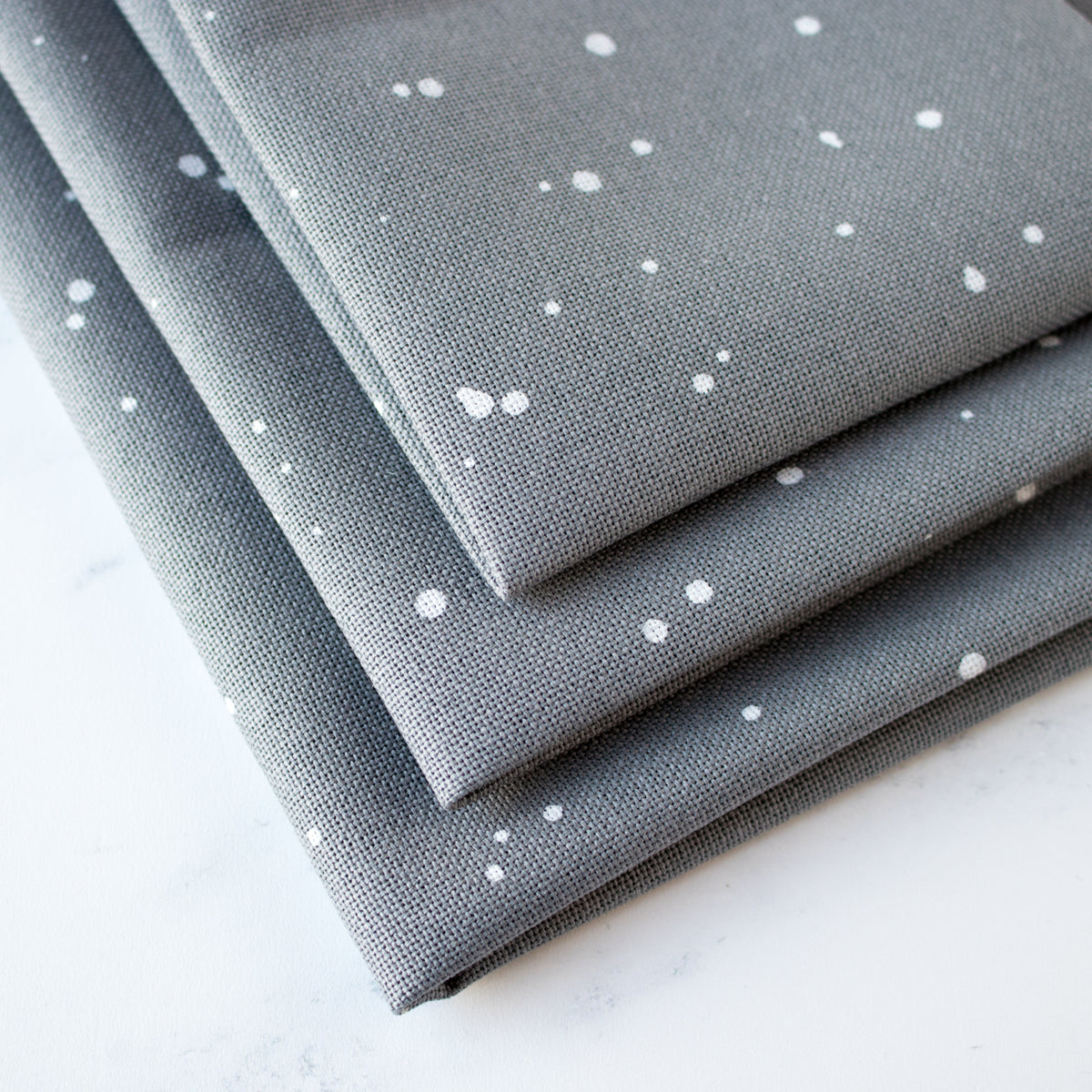Evenweave Cross Stitch Fabric - Basalt Splash